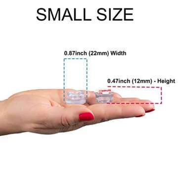 Door Bumper - Small Rubber Bumpers - Clear Rubber Door Stopper Bumpers - Wall Protector Clear Rubber Door Stop 12 in Pack - Shower Door Stoppers - Stick on Hard Bumpers for Walls Heavy Use (12)