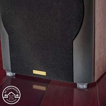 Door Bumper - Small Rubber Bumpers - Clear Rubber Door Stopper Bumpers - Wall Protector Clear Rubber Door Stop 12 in Pack - Shower Door Stoppers - Stick on Hard Bumpers for Walls Heavy Use (12)