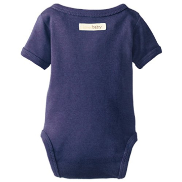 L'ovedbaby Organic Kimono Bodysuit for Newborns - Navy