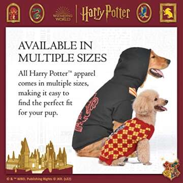 Harry Potter Ravenclaw Dog Sweater for Pet Lovers