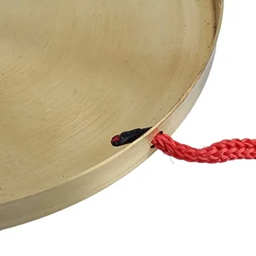 Yibuy Brass Opera Gong with Play Hammer for Events & Training