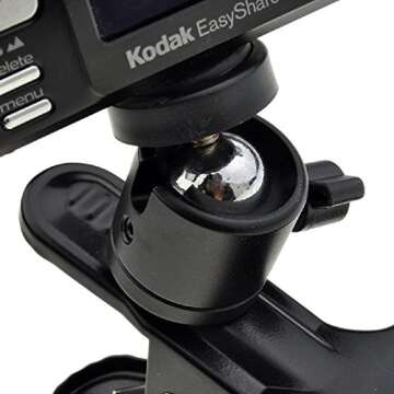 SLOW DOLPHIN Tripod Camera Clip Clamp for Versatile Shooting