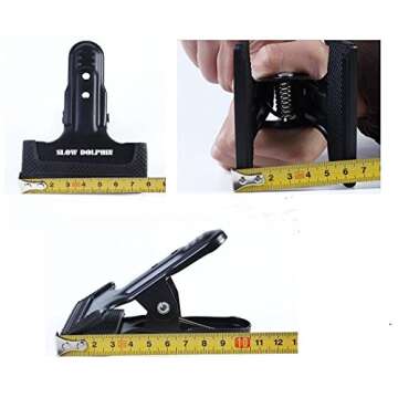 SLOW DOLPHIN Tripod Camera Clip Clamp for Versatile Shooting