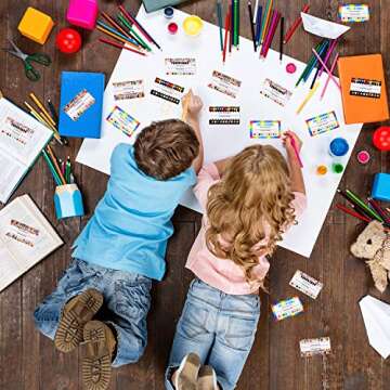 320 Pieces Punch Cards, Incentive Loyalty Reward Card Student Awards Loyalty Cards for Business, Cla...