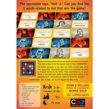 Codenames - Exciting Social Deduction Game by Czech Games
