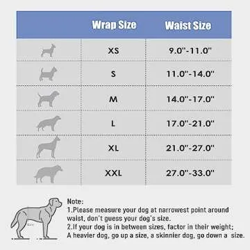 Wegreeco Washable Dog Diapers for Small Male Dogs - 3 Pack
