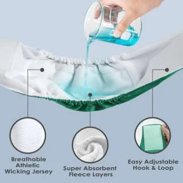 Wegreeco Washable Dog Diapers for Small Male Dogs - 3 Pack
