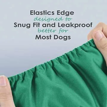 Wegreeco Washable Dog Diapers for Small Male Dogs - 3 Pack