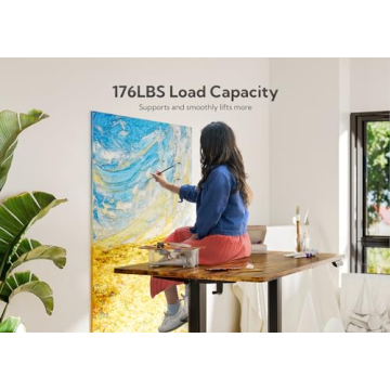 Claiks Electric Standing Desk Adjustable Height Ergonomic Office