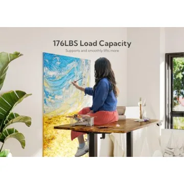 Claiks Electric Standing Desk Adjustable Height Ergonomic Office