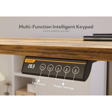 Claiks Electric Standing Desk Adjustable Height Ergonomic Office