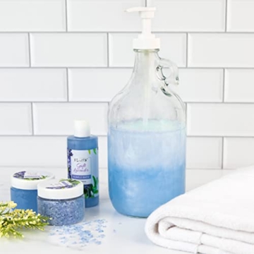 Stylish Glass Pump Dispenser for Laundry and Kitchen Needs