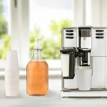 Stylish Glass Pump Dispenser for Laundry and Kitchen Needs