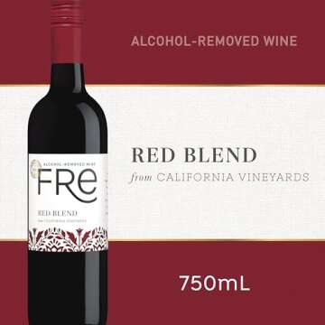 FRE Red Wine Blend, Alcohol-Removed, 750mL Wine Bottle