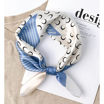 Stylish kcctoo Mulberry Silk Feeling Scarf for Versatile Fashion