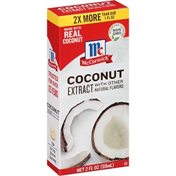 McCormick Coconut Extract 2X Flavor 2 fl oz