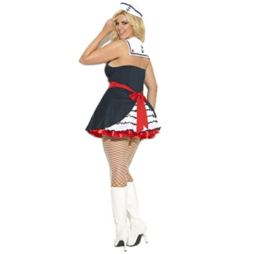 Navy Captain Sailor Costume for Halloween & Cosplay