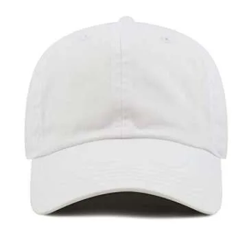 The Hat Depot Washed Cotton Baseball Cap for All