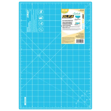 OLFA 12" x 18" Self Healing Rotary Cutting Mat for Crafters