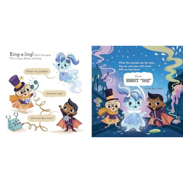 Interactive Halloween Story for Kids Book