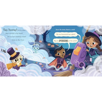 Interactive Halloween Story for Kids Book