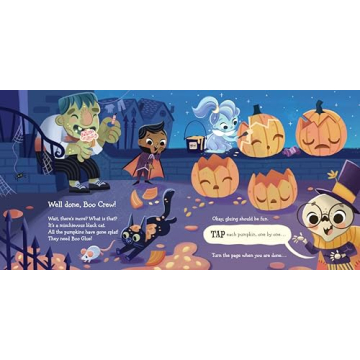 Interactive Halloween Story for Kids Book