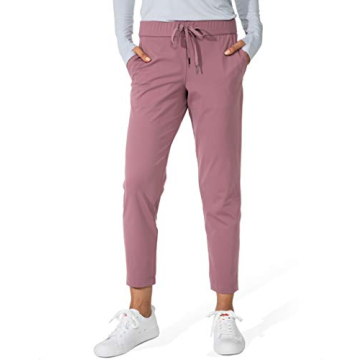 G Gradual Women's 7/8 Stretch Sweatpants with Pockets
