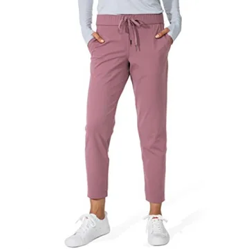 G Gradual Women's 7/8 Stretch Sweatpants with Pockets