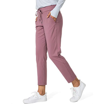 G Gradual Women's 7/8 Stretch Sweatpants with Pockets