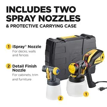 Wagner FLEXiO 595 HVLP Sprayer for Easy Painting