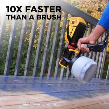 Wagner FLEXiO 595 HVLP Sprayer for Easy Painting
