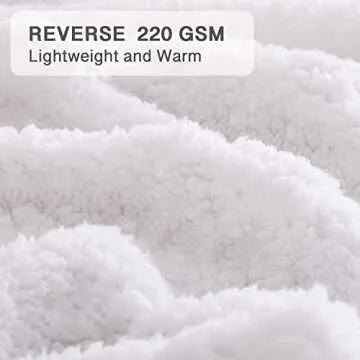 Rose Home Fashion Throw Blankets Gifts for Women Birthday Gifts for Women Sherpa Blanket Couch Blanket (50" X 60" Throw, Grey)