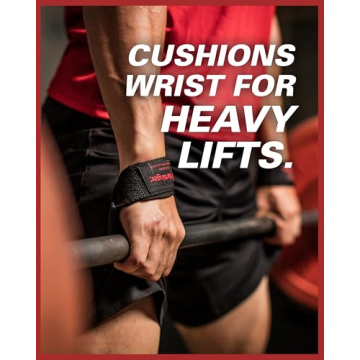 Harbinger Lift Straps - Padded Cotton for Ultimate Grip