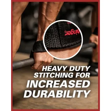 Harbinger Lift Straps - Padded Cotton for Ultimate Grip