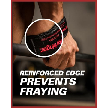 Harbinger Lift Straps - Padded Cotton for Ultimate Grip