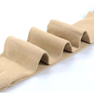 Bestjybt Women Thigh High Socks - Warm Over the Knee Stockings for All Seasons
