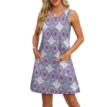 OFEEFAN Summer Dress for Women - Casual Sundresses 2025