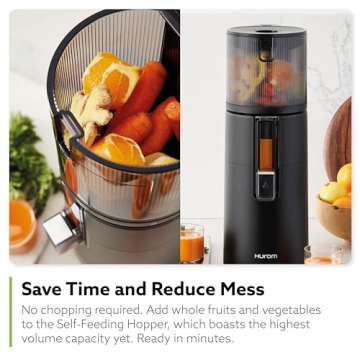 Hurom H400 Slow Juicer | Easy Clean, Compact, Quiet Motor