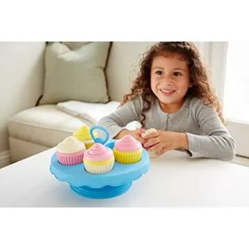 Green Toys Cupcake Set and Tea Party Book