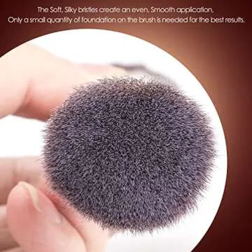 KINGMAS Premium Foundation Makeup Brush for Flawless Application