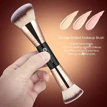 KINGMAS Premium Foundation Makeup Brush for Flawless Application