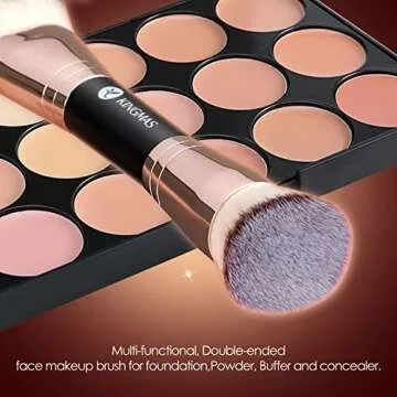 KINGMAS Premium Foundation Makeup Brush for Flawless Application