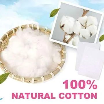 1000 Pcs Gel Nail Polish Remover, Lint Free Nail Wipes Cotton Pad with a Pump Dispenser Bottle Disposable Nail Polish Remover for Soak Off UV Gel Polish Clean Acrylic Nails Remover