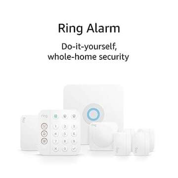 Like-New Ring Alarm 8-piece kit (2nd Gen) – home security system with optional 24/7 professional m...