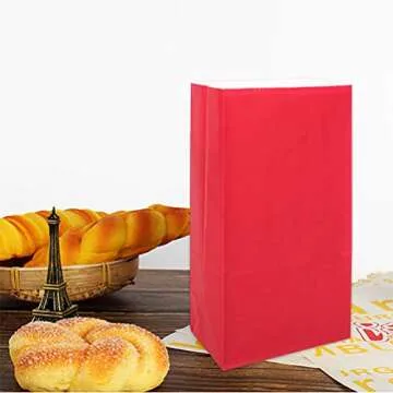 KEYYOOMY Small Red Paper Bags For All Celebrations