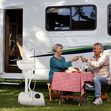 Outvita Portable Camping Sink for Outdoor Handwashing