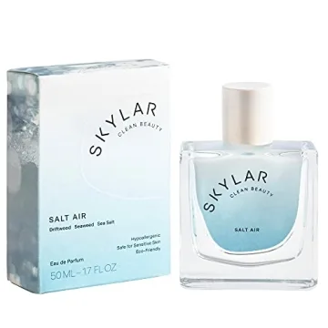 Skylar Salt Air Eau de Parfum - Hypoallergenic & Clean Perfume for Women & Men, Vegan & Safe for Sen...
