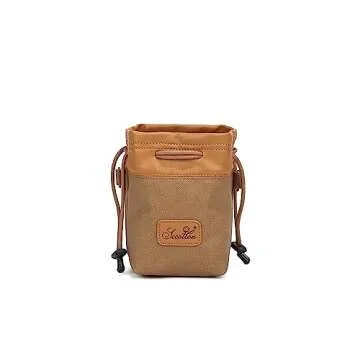 peacechaos Compact Camera Bag, Lightweight DSLR/Mirrorless Shoulder Bag with Adjustable Strap, Water-Resistant, Fits Camera and Lens, Ideal for Travel