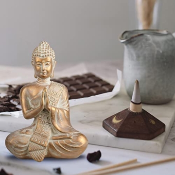 TERESA'S COLLECTIONS Buddha Statue for Home Zen Decor