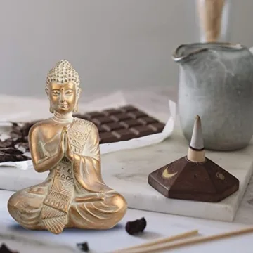 TERESA'S COLLECTIONS Buddha Statue for Home Zen Decor